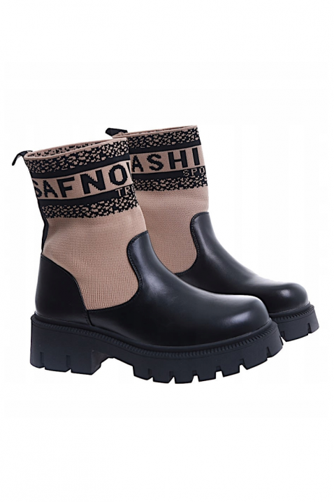 Botine damă ALRONZA, Culoare: negru, IVET.RO - Reduceri de până la -80%