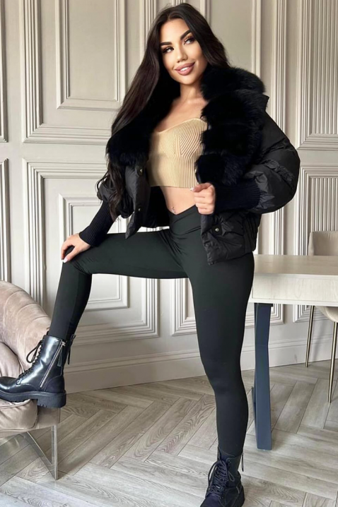 Geacă REDELZA BLACK, Culoare: negru, IVET.RO - Reduceri de până la -80%