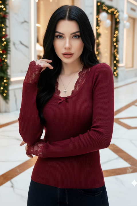 Bluză damă SORFONDA BORDO, Culoare: bordo, IVET.RO - Reduceri de până la -80%