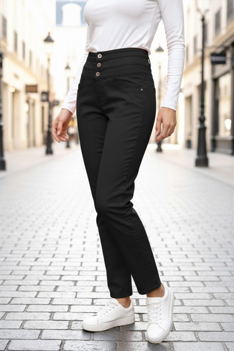 Pantaloni ZOROLA BLACK, Culoare: negru, IVET.RO - Reduceri de până la -80%