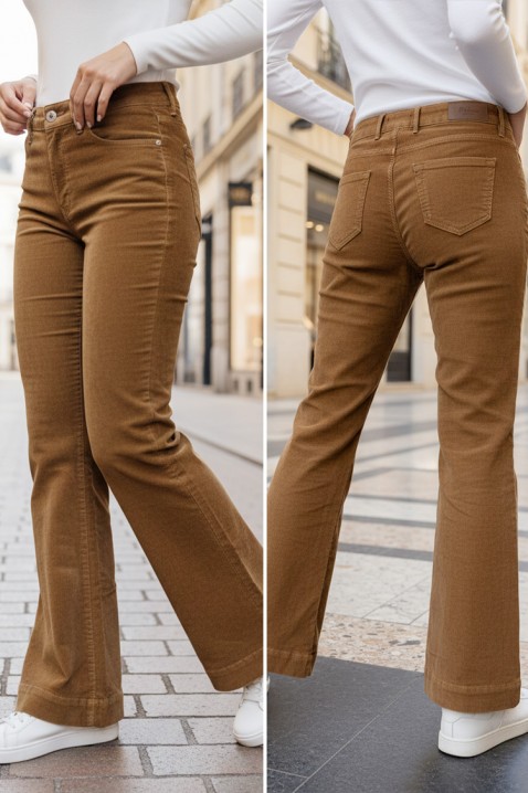 Pantaloni BALIZA, Culoare: maro deschis    , IVET.RO - Reduceri de până la -80%