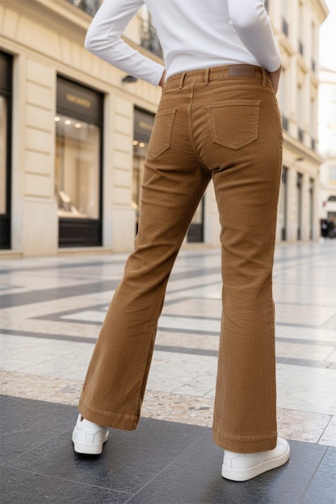 Pantaloni BALIZA, Culoare: maro deschis    , IVET.RO - Reduceri de până la -80%