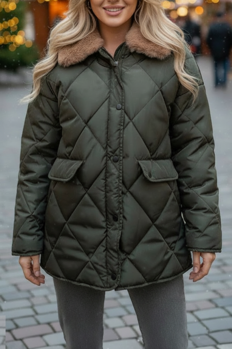 Geacă SLAMENDA KHAKI, Culoare: khaki, IVET.RO - Reduceri de până la -80%