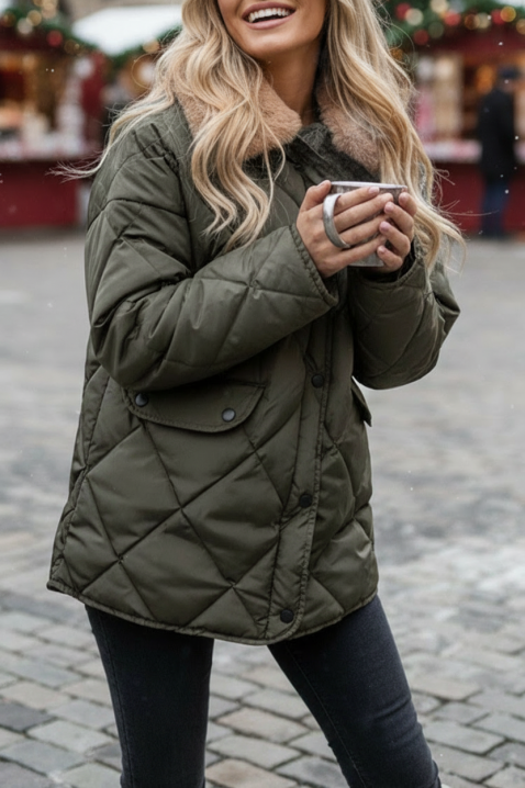 Geacă SLAMENDA KHAKI, Culoare: khaki, IVET.RO - Reduceri de până la -80%