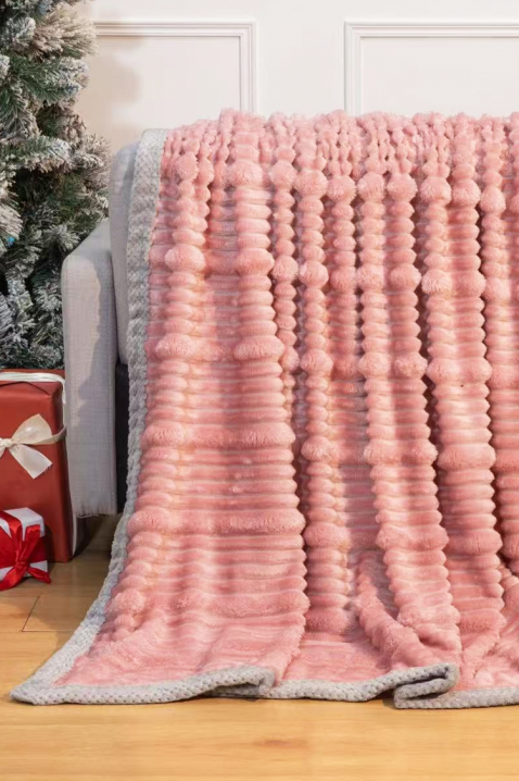 Pătură NELMIRFA PINK 160x200 cm, Culoare: roz, IVET.RO - Reduceri de până la -80%