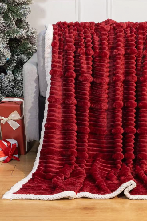 Pătură NELMIRFA RED 160x200 cm, Culoare: roșu, IVET.RO - Reduceri de până la -80%