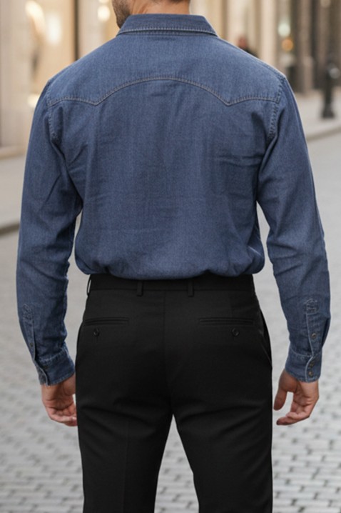 Cămașă bărbați TORMER NAVY, Culoare: bleumarin, IVET.RO - Reduceri de până la -80%