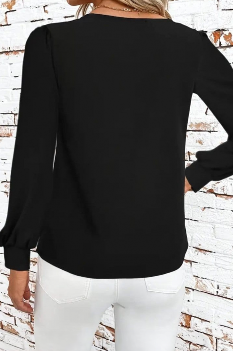 Bluză damă GENSANDRA, Culoare: negru, IVET.RO - Reduceri de până la -80%