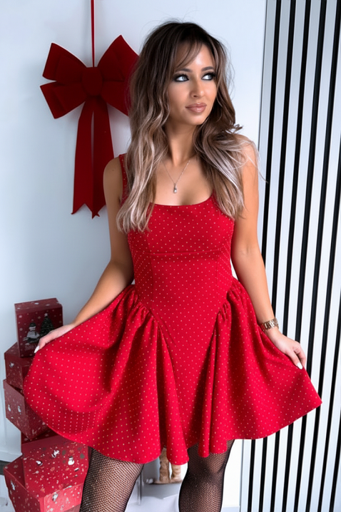 Rochie SERMIONA RED, Culoare: roșu, IVET.RO - Reduceri de până la -80%
