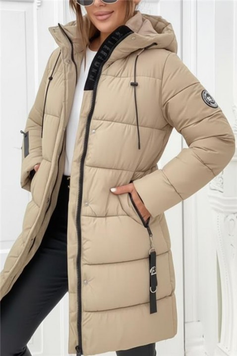 Geacă ZIMRELDA BEIGE, Culoare: bej, IVET.RO - Reduceri de până la -80%