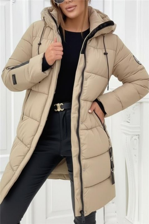 Geacă ZIMRELDA BEIGE, Culoare: bej, IVET.RO - Reduceri de până la -80%
