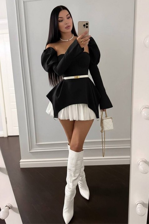 Rochie DOLENZA BLACK, Culoare: negru, IVET.RO - Reduceri de până la -80%