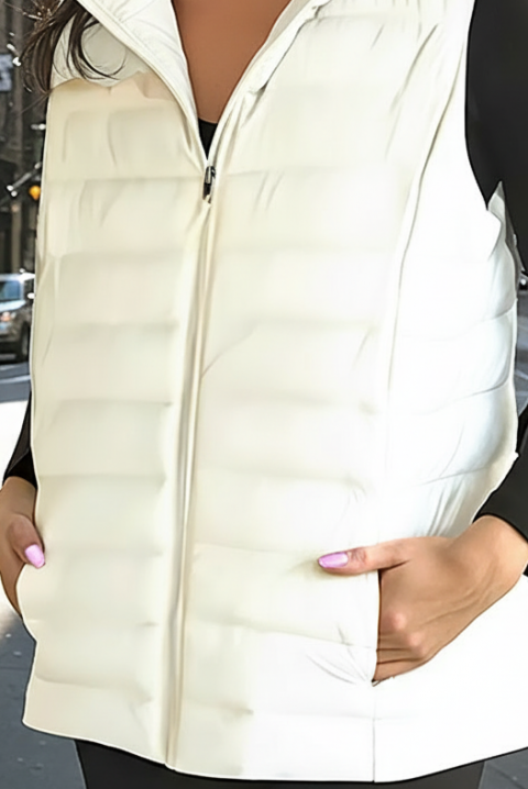 Vestă LOMEIRA WHITE, Culoare: alb, IVET.RO - Reduceri de până la -80%