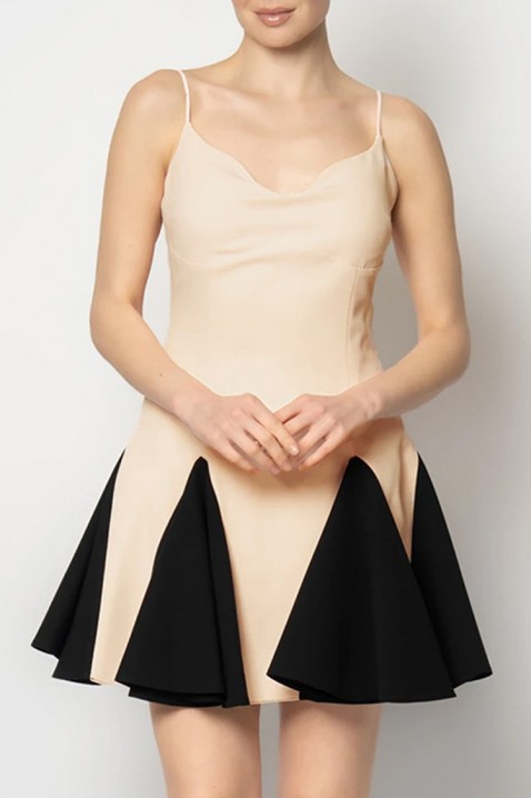 Rochie KRONDILZA ECRU, Culoare: ecru, IVET.RO - Reduceri de până la -80%