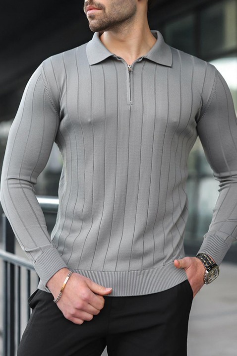 Bluză bărbați NERFEDO, Culoare: gri, IVET.RO - Reduceri de până la -80%