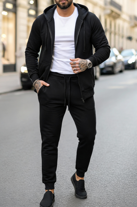 Set bărbați PAXEN BLACK, Culoare: negru, IVET.RO - Reduceri de până la -80%