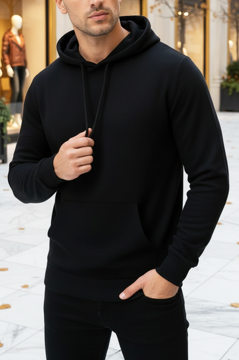 Hanorac bărbați KAZER, Culoare: negru, IVET.RO - Reduceri de până la -80%