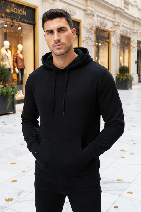 Hanorac bărbați KAZER, Culoare: negru, IVET.RO - Reduceri de până la -80%