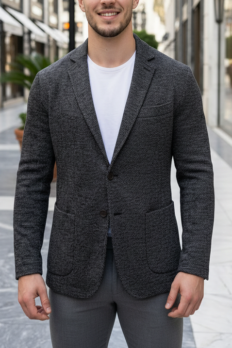 Sacou bărbați ZOREFO, Culoare: negru, IVET.RO - Reduceri de până la -80%