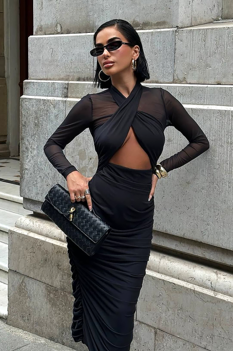 Rochie MIDORVA, Culoare: negru, IVET.RO - Reduceri de până la -80%