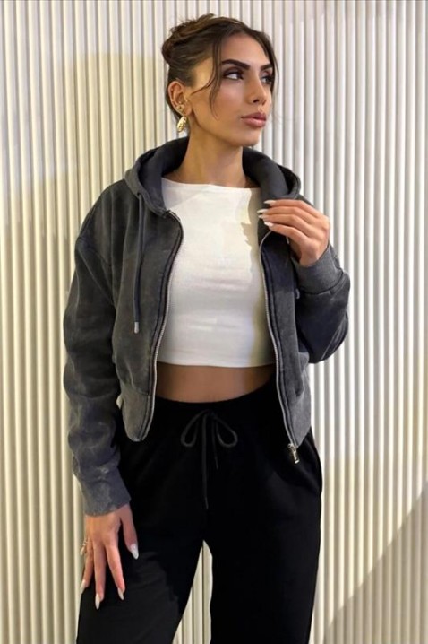 Hanorac GRAFELZA, Culoare: grafit, IVET.RO - Reduceri de până la -80%