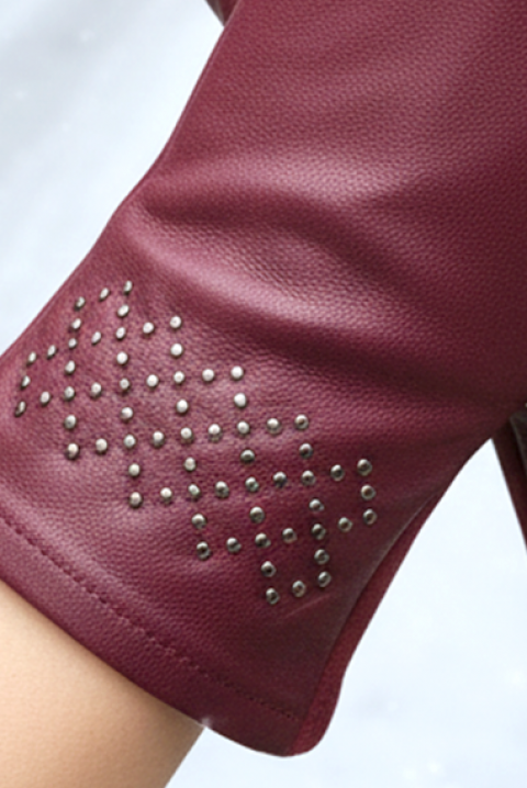 Mănuși damă VAKALZA BORDO, Culoare: bordo, IVET.RO - Reduceri de până la -80%