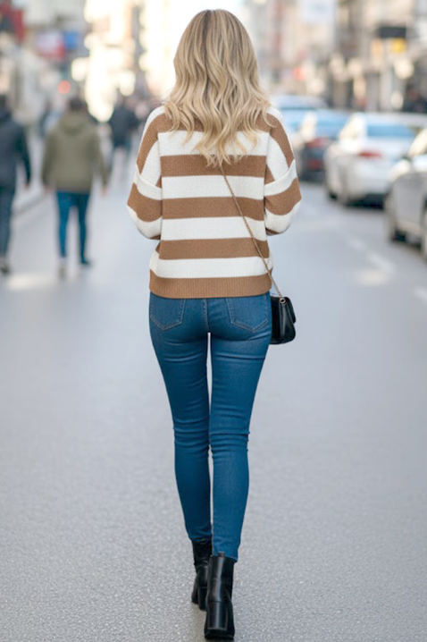 Pulover SARLANZA, Culoare: maro deschis    , IVET.RO - Reduceri de până la -80%