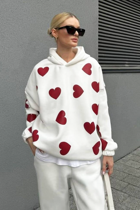 Hanorac ROKSONA, Culoare: alb, IVET.RO - Reduceri de până la -80%