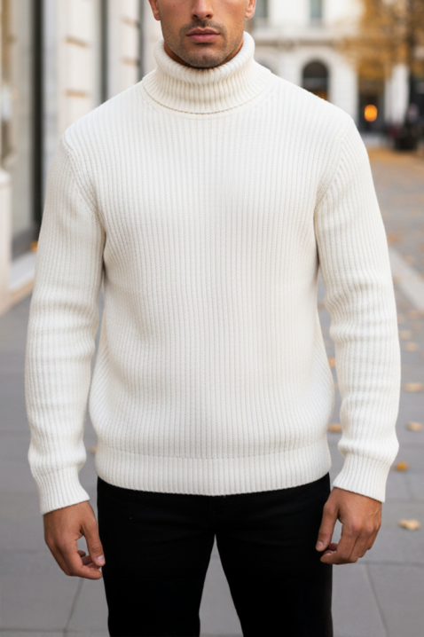 Pulover bărbați BERFEN WHITE, Culoare: alb, IVET.RO - Reduceri de până la -80%