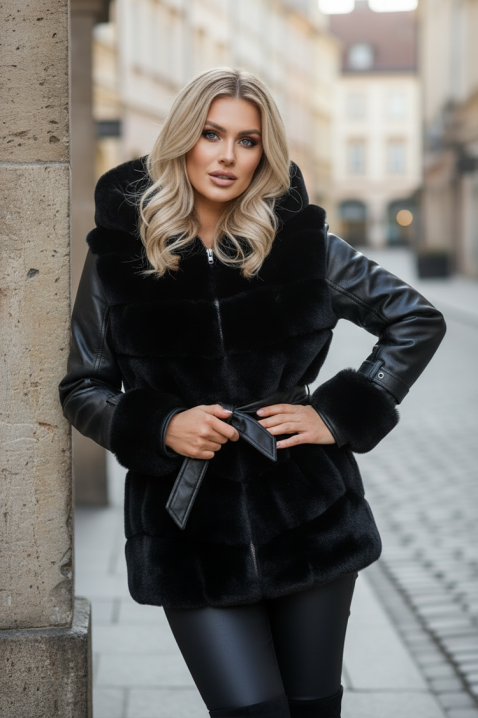 Geacă DAVRENDA, Culoare: negru, IVET.RO - Reduceri de până la -80%