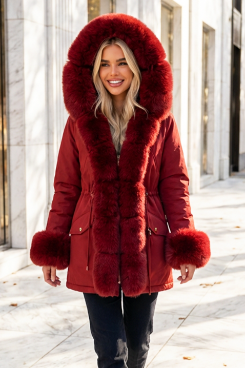 Geacă OLGINDA, Culoare: roșu, IVET.RO - Reduceri de până la -80%