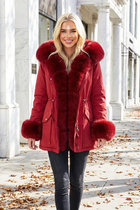 Geacă OLGINDA, Culoare: roșu, IVET.RO - Reduceri de până la -80%