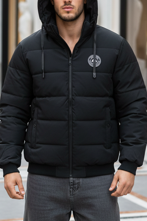 Geacă bărbați MERTEZO, Culoare: negru, IVET.RO - Reduceri de până la -80%