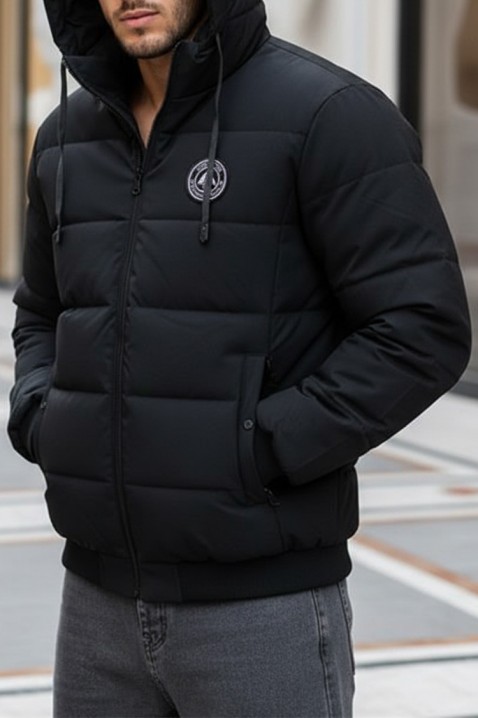 Geacă bărbați MERTEZO, Culoare: negru, IVET.RO - Reduceri de până la -80%