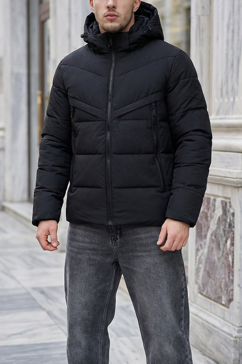 Geacă bărbați ZERDON, Culoare: negru, IVET.RO - Reduceri de până la -80%