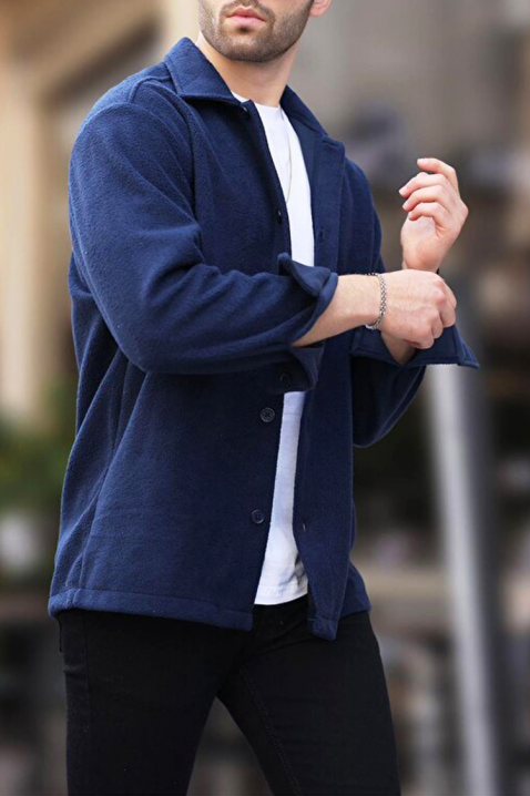 Cămașă bărbați ROXEN NAVY, Culoare: bleumarin, IVET.RO - Reduceri de până la -80%