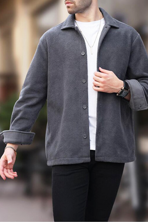 Cămașă bărbați ROXEN GRAFIT, Culoare: grafit, IVET.RO - Reduceri de până la -80%