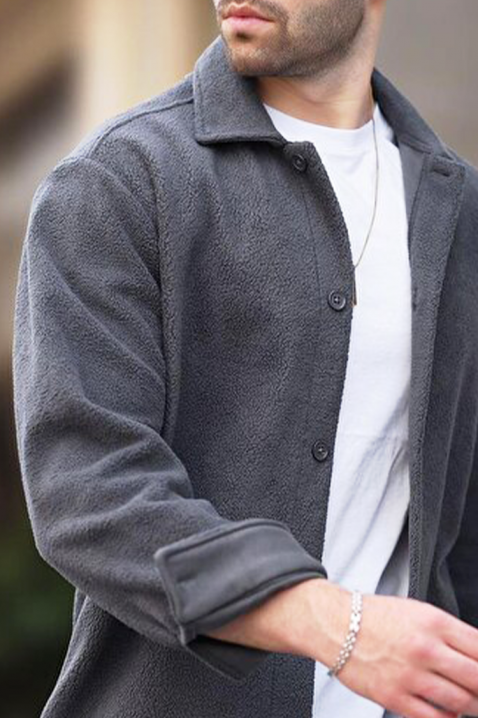 Cămașă bărbați ROXEN GRAFIT, Culoare: grafit, IVET.RO - Reduceri de până la -80%