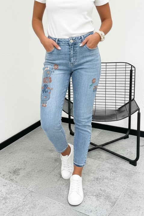 Blugi GAMSOTA, Culoare: albastru, IVET.RO - Reduceri de până la -80%