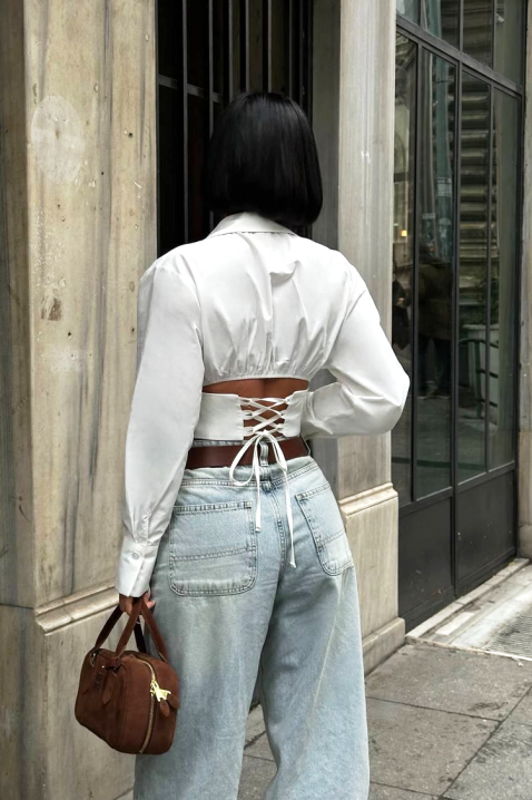 Cămașă damă BANSOLTA WHITE, Culoare: alb, IVET.RO - Reduceri de până la -80%