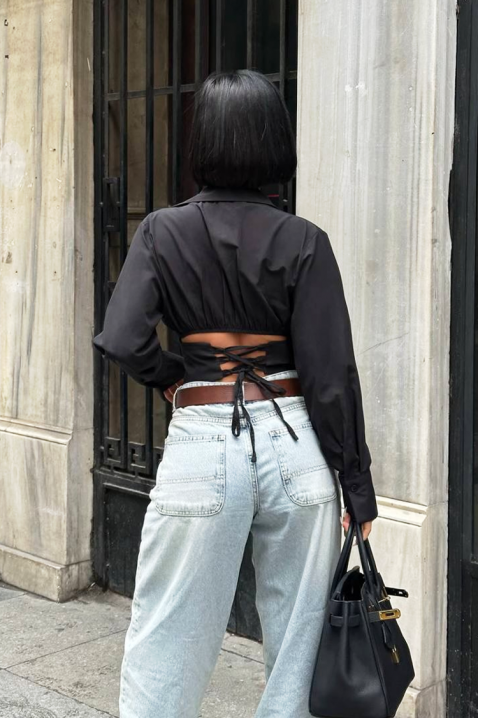 Cămașă damă BANSOLTA BLACK, Culoare: negru, IVET.RO - Reduceri de până la -80%