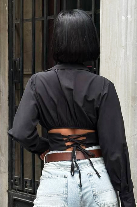 Cămașă damă BANSOLTA BLACK, Culoare: negru, IVET.RO - Reduceri de până la -80%