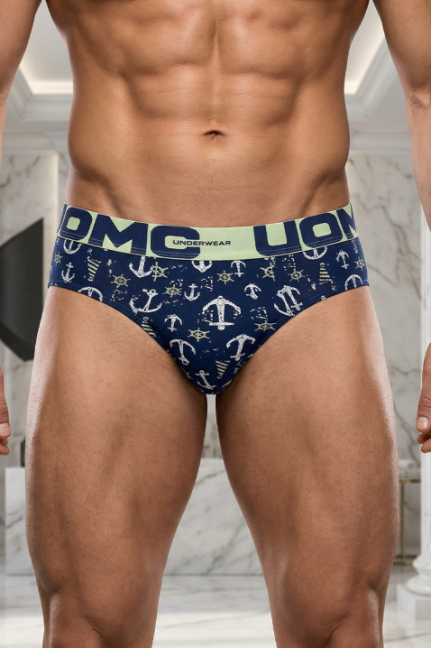 Slip pentru bărbați PAVELZO MINT, Culoare: multicolor, IVET.RO - Reduceri de până la -80%