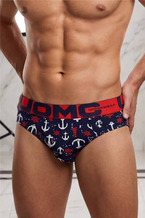 Slip pentru bărbați PAVELZO RED, Culoare: multicolor, IVET.RO - Reduceri de până la -80%