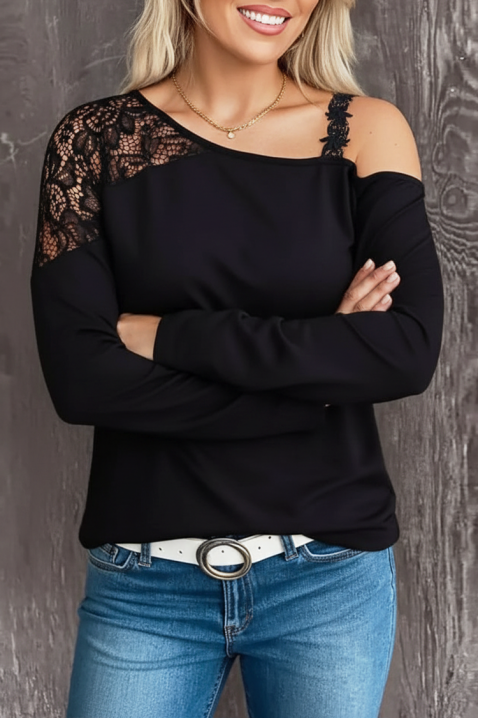 Bluză damă FIORGELA, Culoare: negru, IVET.RO - Reduceri de până la -80%