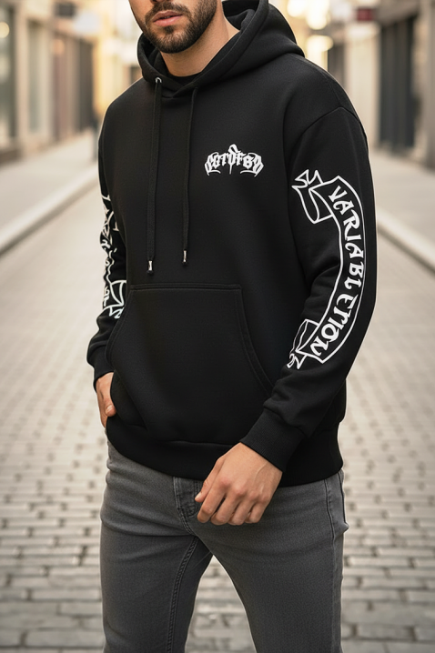 Hanorac bărbați CHROMERO BLACK, Culoare: alb, IVET.RO - Reduceri de până la -80%