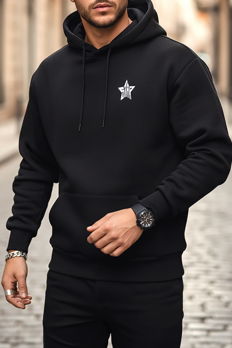 Hanorac bărbați LOLZO, Culoare: negru, IVET.RO - Reduceri de până la -80%