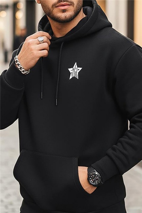 Hanorac bărbați LOLZO, Culoare: negru, IVET.RO - Reduceri de până la -80%