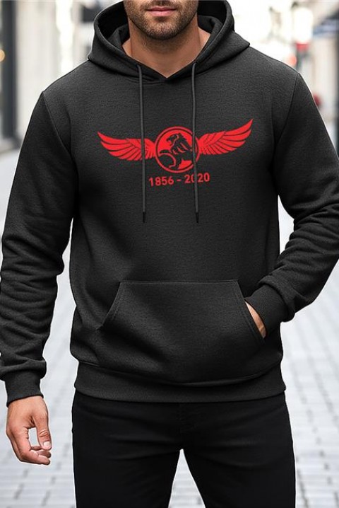 Hanorac bărbați MIKELO, Culoare: negru, IVET.RO - Reduceri de până la -80%