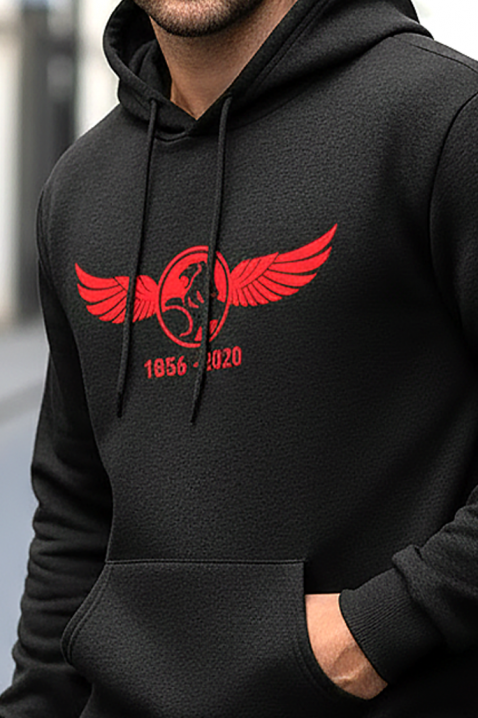 Hanorac bărbați MIKELO, Culoare: negru, IVET.RO - Reduceri de până la -80%